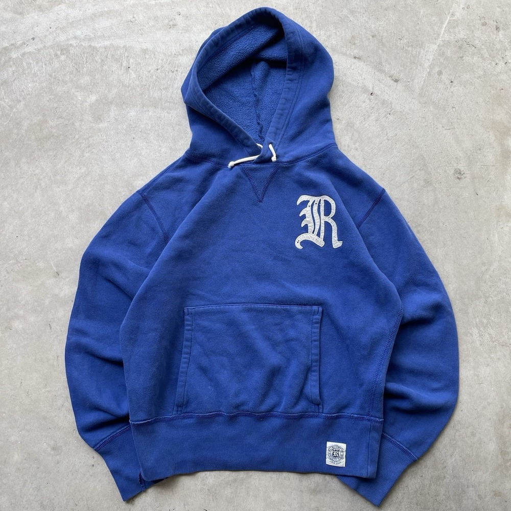 Ralph Lauren Rugby Sweatshirt Mens Small Navy Blue‎ Hoodie R Logo Ivy League